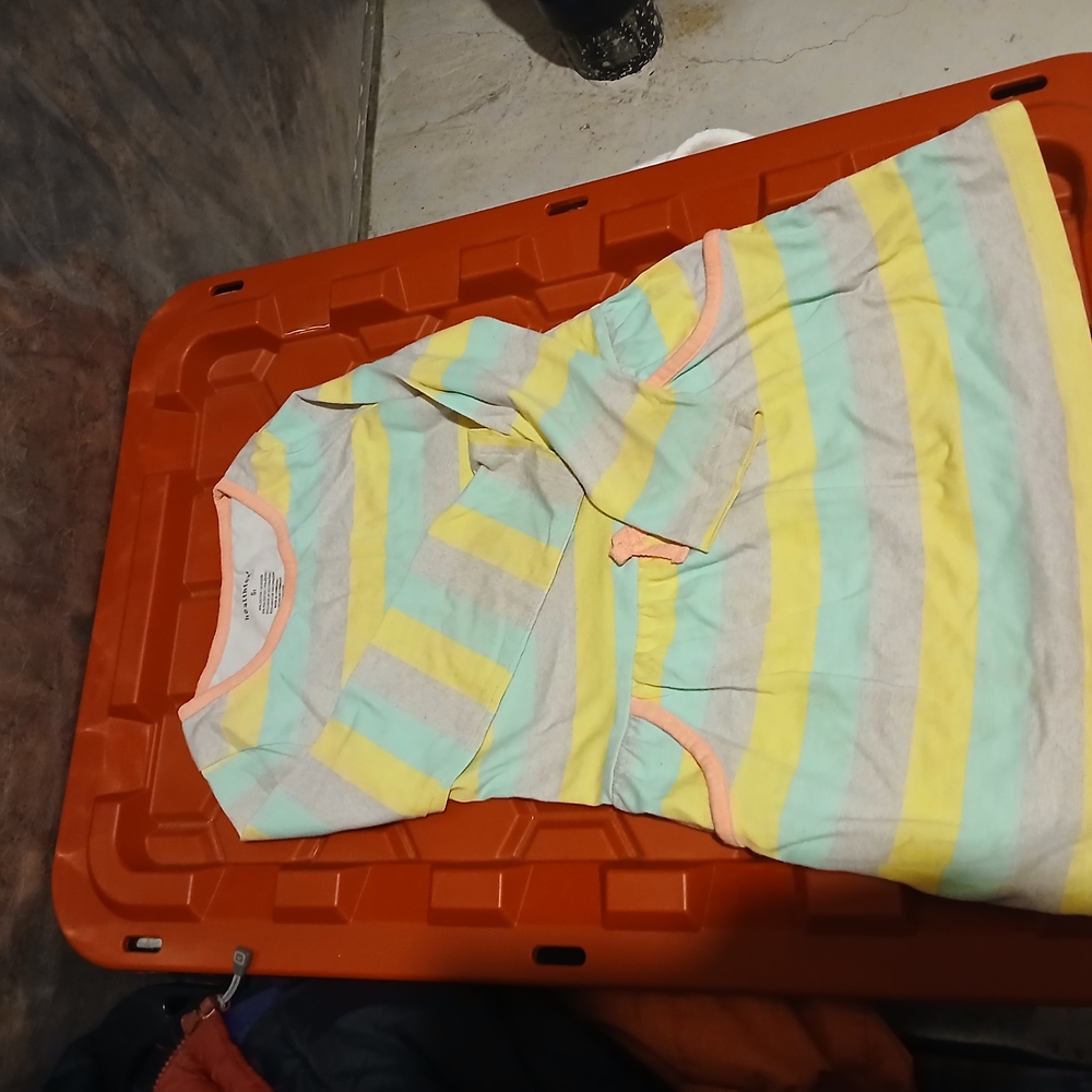 Healthtex Pastel Striped Long Sleeve Tee